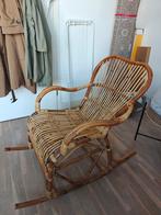 Nieuwe schommelstoel, rotan, Huis en Inrichting, Stoelen, Ophalen, Bruin, Nieuw, Riet of Rotan