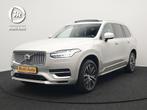 Volvo XC90 T8 Recharge AWD Inscription Plug In Hybrid 394pk, Auto's, Zwart, 1969 cc, 7 stoelen, Beige