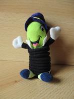Disney Pinokkio Japie Krekel MCD 2003 pluche met veer 13cm, Verzamelen, Disney, Ophalen of Verzenden, Overige figuren, Zo goed als nieuw