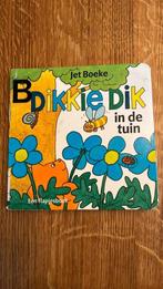 Jet Boeke: Dikkie Dik in de tuin flapjesboek, Boeken, Kinderboeken | Baby's en Peuters, Gelezen, Ophalen of Verzenden