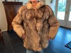 Prachtige Silverfox Bontjas, Kleding | Dames, Jassen | Winter, Ophalen, Zo goed als nieuw, Maat 42/44 (L), Bruin