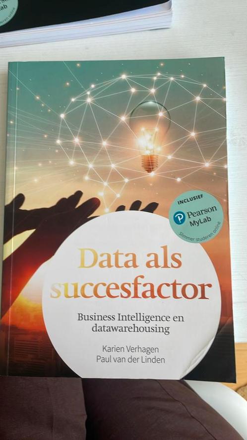 Data als succesfactor met MyLab NL toegangscode, Boeken, Schoolboeken, Zo goed als nieuw, Nederlands, Overige niveaus, Ophalen of Verzenden