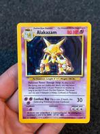Pokémon Alakazam holo #1 Base set - excellent+/NM, Hobby en Vrije tijd, Verzamelkaartspellen | Pokémon, Ophalen of Verzenden, Zo goed als nieuw