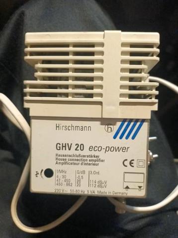 Hirschmann GHV 20 Eco Power TV COAX signaal versterker CAI T beschikbaar voor biedingen