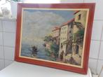 schilderij op doek, oud, waarschijnlijk Italië, gesigneerd, Ophalen of Verzenden