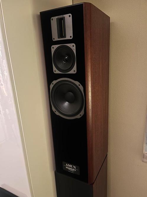 Quadral Amun MK 5 (120-170Watt, 28-80.000Hz, 4 Ohm), Audio, Tv en Foto, Luidsprekers, Zo goed als nieuw, Front, Rear of Stereo speakers