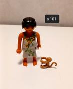 Playmobil jungel vrouw met aapje als nieuw, Ophalen of Verzenden, Zo goed als nieuw, Complete set