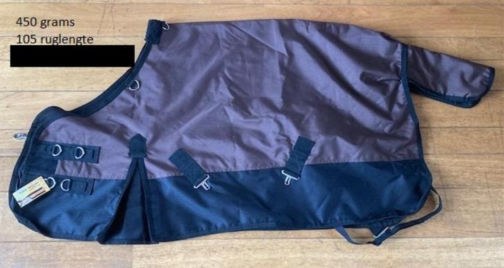 Bruin Winterdeken 450 grams Maat 105 ruglengte, Dieren en Toebehoren, Paarden en Pony's | Dekens en Dekjes, Nieuw, Deken, Ophalen of Verzenden