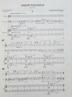 Amor Polonus. Cello, Viool, Pianoforte. ongebruikt., Klassiek, Ophalen of Verzenden, Zo goed als nieuw, Piano