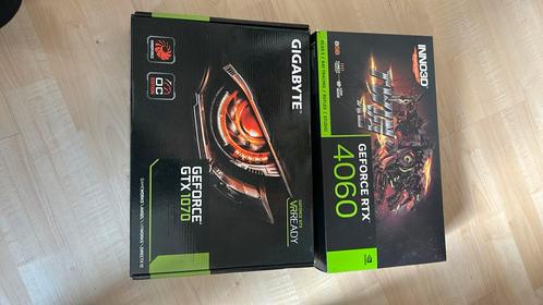 4060 en 1070 doos, Computers en Software, Videokaarten, Zo goed als nieuw, Nvidia, GDDR6, Ophalen of Verzenden