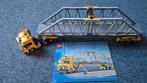 Lego set 7900 zwaar transport dieplader met brug 2x, Ophalen of Verzenden, Zo goed als nieuw, Complete set, Lego