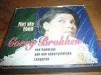 CD Corry Brokken - Net Als Toen - speciale dubbelcd - 1994 -, Ophalen of Verzenden, 1980 tot 2000, Gebruikt