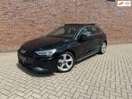 Audi A3 Sportback 35 TFSI S-Edition-Pano-Keyless-Sonos-Ambi, 1300 kg, Zwart, 4 cilinders, 150 pk