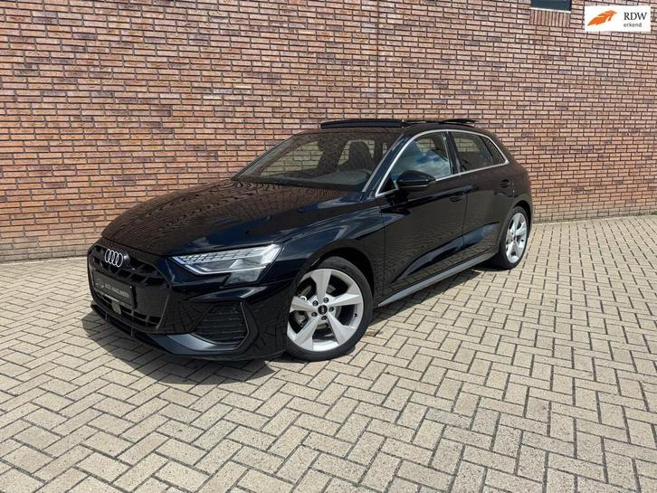 Audi A3 Sportback 35 TFSI S-Edition-Pano-Keyless-Sonos-Ambi, Auto's, Audi, Bedrijf, Te koop, A3, ABS, Achteruitrijcamera, Adaptive Cruise Control