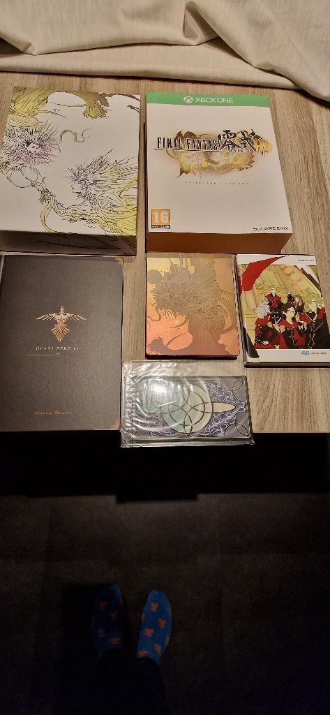 Final Fantasy Type-0 HD collectors edition, Spelcomputers en Games, Games | Xbox One, Zo goed als nieuw, Role Playing Game (Rpg)