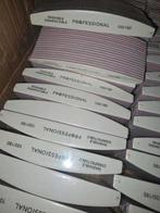Professionele Nagelvijlen 100/180 - 600 stuks, Ophalen of Verzenden, Nieuw, Zwart, Handen en Nagels