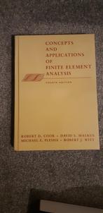 Concepts and applications of finite element analysis, Ophalen of Verzenden, Zo goed als nieuw