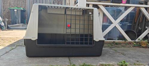 Ferplast Vervoersbox Atlas Car Grijs - Hondenautobench - 100, Dieren en Toebehoren, Transportboxen, Gebruikt, Ophalen