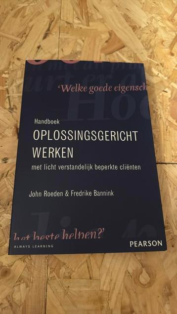 Handboek oplossingsgericht werken met licht verstandelijk be beschikbaar voor biedingen