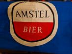 vintage Amstel bier vlag groot, linnen, Ophalen of Verzenden, Nieuw