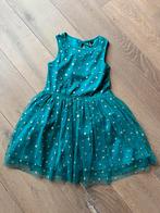 Kerst jurk glitter 134 140, Kinderen en Baby's, Ophalen of Verzenden, Zo goed als nieuw, Meisje, Jurk of Rok