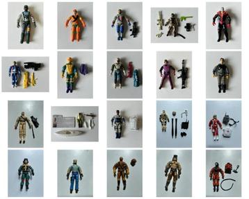 Gi Joe figuren met accessories G.I. Joe beschikbaar voor biedingen