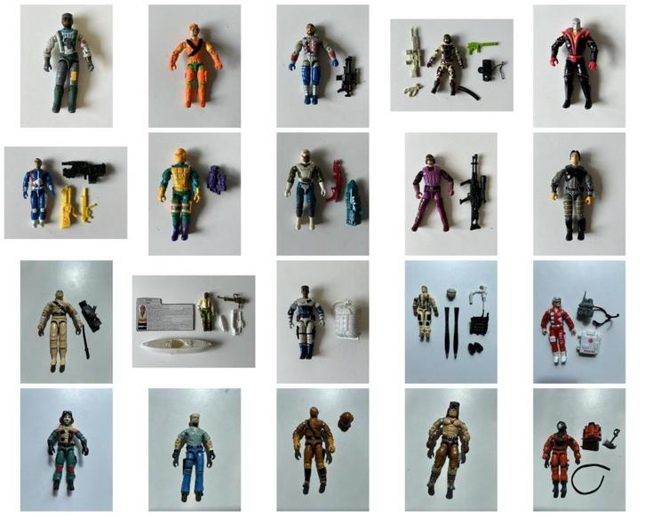 Gi Joe figuren met accessories G.I. Joe, Verzamelen, Poppetjes en Figuurtjes, Gebruikt, Ophalen of Verzenden