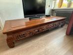 Teak opium salontafel vintage, Huis en Inrichting, Tafels | Salontafels, Ophalen, Opium, 100 tot 150 cm, Teakhout