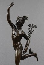 Brons beeld Grand Tour Mercurius Man Mannelijk Naakt Kunst, Antiek en Kunst, Verzenden