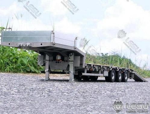3 assige dieplader Lesu RC 1/14, Hobby en Vrije tijd, Modelbouw | Radiografisch | Auto's, Nieuw, Auto onroad, Overige typen, Schaal 1:14