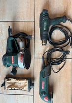 Schuurset Metabo (zie beschrijving), Doe-het-zelf en Verbouw, Gereedschap | Schuurmachines, Ophalen of Verzenden, Zo goed als nieuw