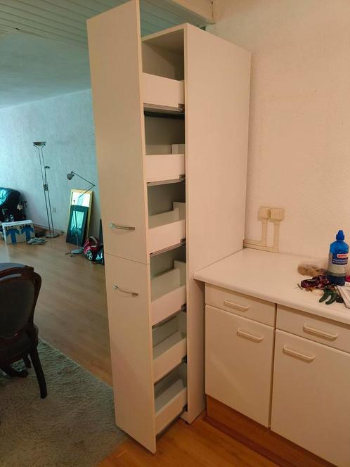 witte apothekerskast 213h, Huis en Inrichting, Kasten | Overige, Gebruikt, Ophalen