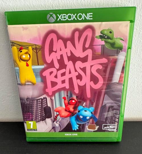 Gang Beasts - Xbox One, Spelcomputers en Games, Games | Xbox 360, Gebruikt, Vechten, 1 speler, Vanaf 12 jaar, Ophalen of Verzenden