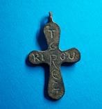 Crucifix - 8e/10e eeuw - Bodemvondst - TOPSTUK, Antiek en Kunst, Antiek | Religie, Ophalen of Verzenden