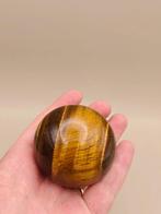 Grote Tijgeroog bol van 195 gram - 4,9 cm doorsnede, Ophalen of Verzenden, Mineraal
