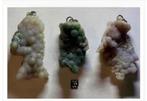 3 x druif agaat hanger, 3-4 cm, prijs per stuk, Verzamelen, Mineralen en Fossielen, Ophalen of Verzenden, Mineraal