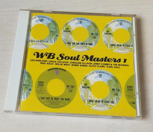 WB Soul Masters 1 CD 1992 Japan Lou Ragland Jerry Combs, Cd's en Dvd's, Cd's | R&B en Soul, Gebruikt, 1980 tot 2000, Ophalen of Verzenden