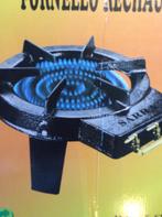 Wok of gas cooker gietijzer en met 3 brandstanden €35,-, Tuin en Terras, Ophalen of Verzenden, Nieuw, Gas