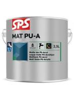 SPS Mat PU-A RAL 9016 1L, Doe-het-zelf en Verbouw, Verf, Beits en Lak, Nieuw, Lak, Ophalen, Minder dan 5 liter