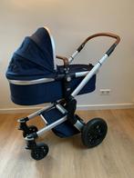 Joolz Day Earth (parrot blue) en Maxi-Cosi Pebble (walnut), Kinderen en Baby's, Kinderwagens en Combinaties, Gebruikt, Verstelbare duwstang