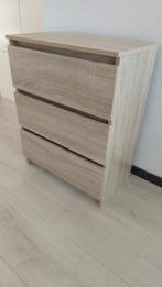 vidaXL Dressoir sonoma eikenkleurig, Huis en Inrichting, Kasten | Dressoirs, Ophalen, 50 tot 100 cm, Zo goed als nieuw, Met lade(s)