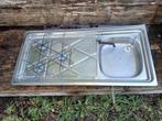 3-pits Gasstel met Wasbak - Caravan/Camper, Ophalen, Gebruikt