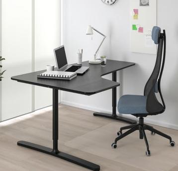 Hoekbureau (links) ikea bekant zwart - afbeelding 4