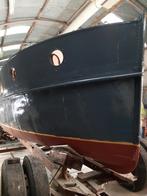 Reddingssloep geklonken gegalvaniseerd, Watersport en Boten, Sloepen, Ophalen, Gebruikt, Staal, Binnenboordmotor