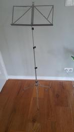 muziekstandaard K&M grijs, Muziek en Instrumenten, Standaards, Ophalen, Gebruikt, Muziekstandaard