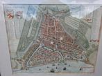 Oude stadskaart Rotterdam 1649 brocante vintage curiosa, Ophalen