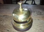 koperen hotelbel, jaren 1900, Antiek en Kunst, Curiosa en Brocante, Ophalen of Verzenden