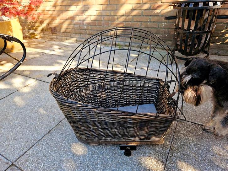 Hondenfietsmand - Veilig en Comfortabel!, Fietsen en Brommers, Fietsaccessoires | Fietsmanden, Gebruikt, Fietsmand, Ophalen