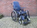 Revab Roxx rolstoel zitbreedte 45cm opklapbare beensteunen, Duwrolstoel, Ophalen of Verzenden, Zo goed als nieuw, Inklapbaar