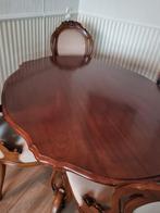 Antieke eettafel , mahoniehout, Ophalen